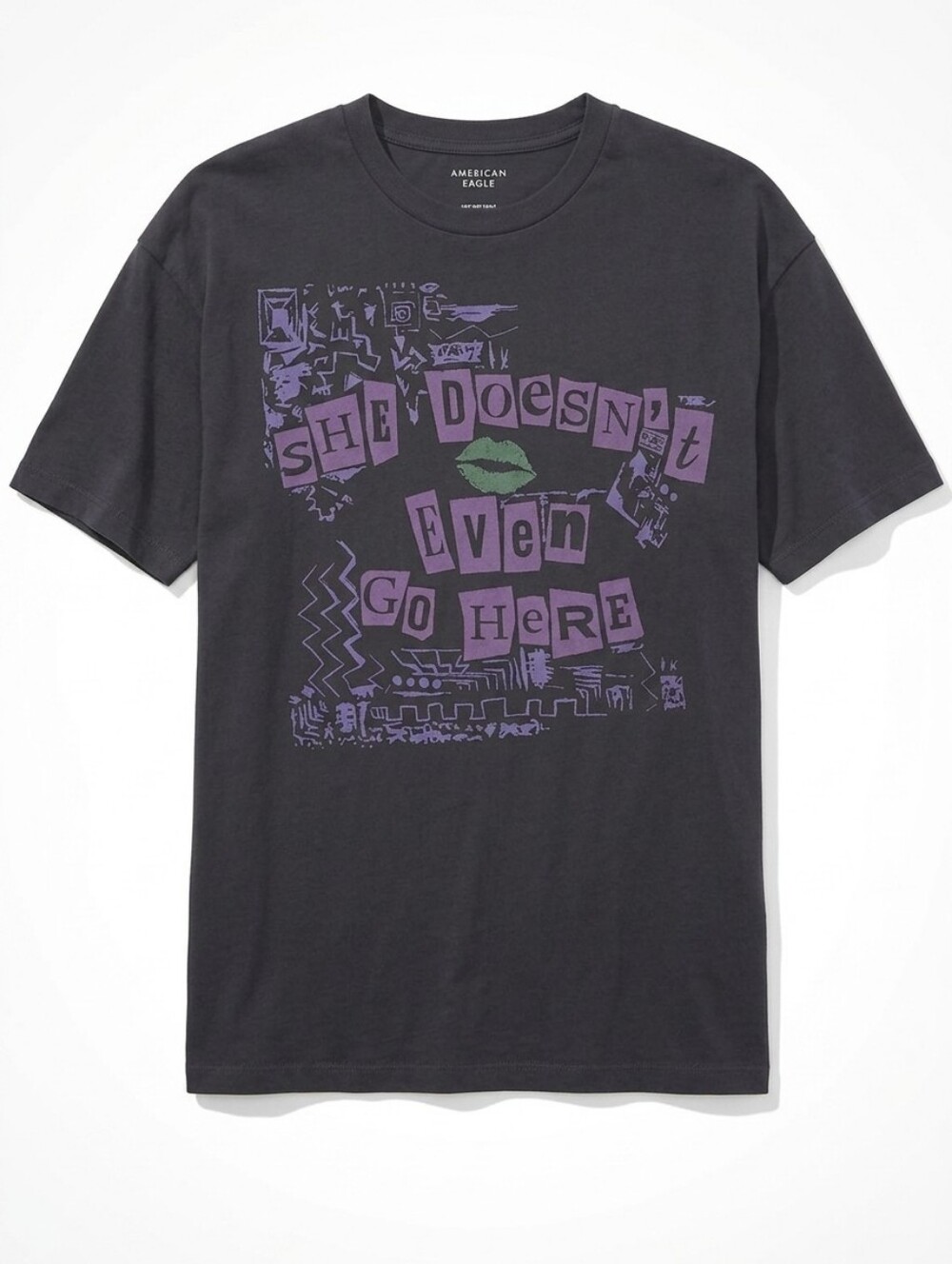 American Eagle Outfitters x Mean Girls Graphic Oversized T-shirt Size XS/S